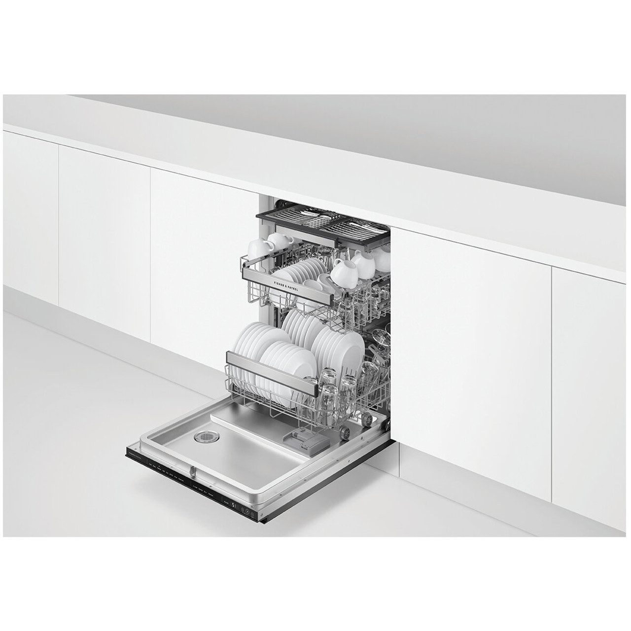 DW60UZT4B2 - 60cm Series 7 Tall Built Under Dishwasher with Sanitise - Black