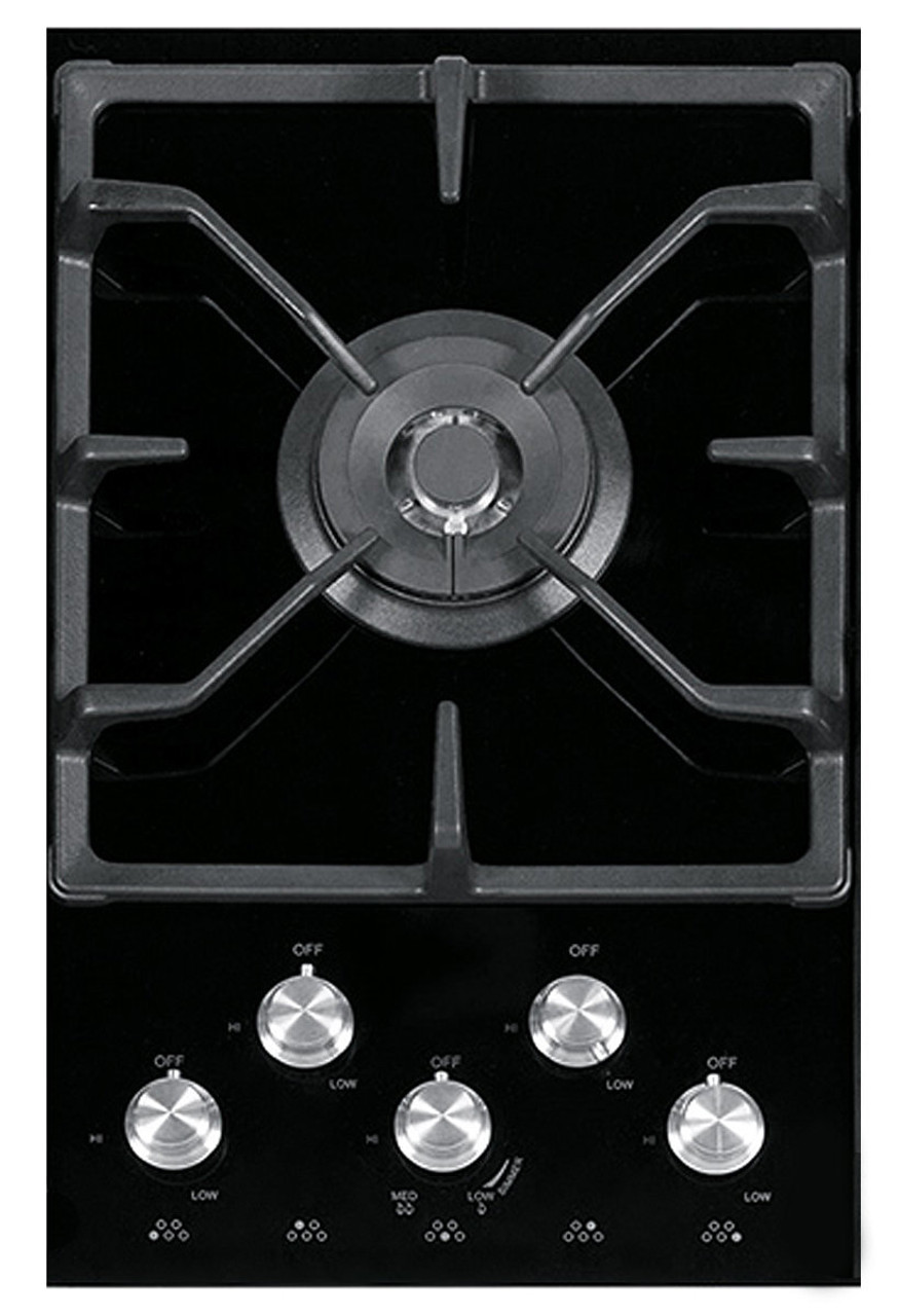 FIG905B1L - 96cm Professional Series LPG Gas Cooktop - Black