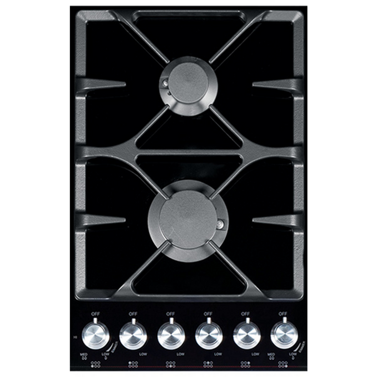 FIG906B1N - 99cm Professional Series Natural Gas Cooktop - Black