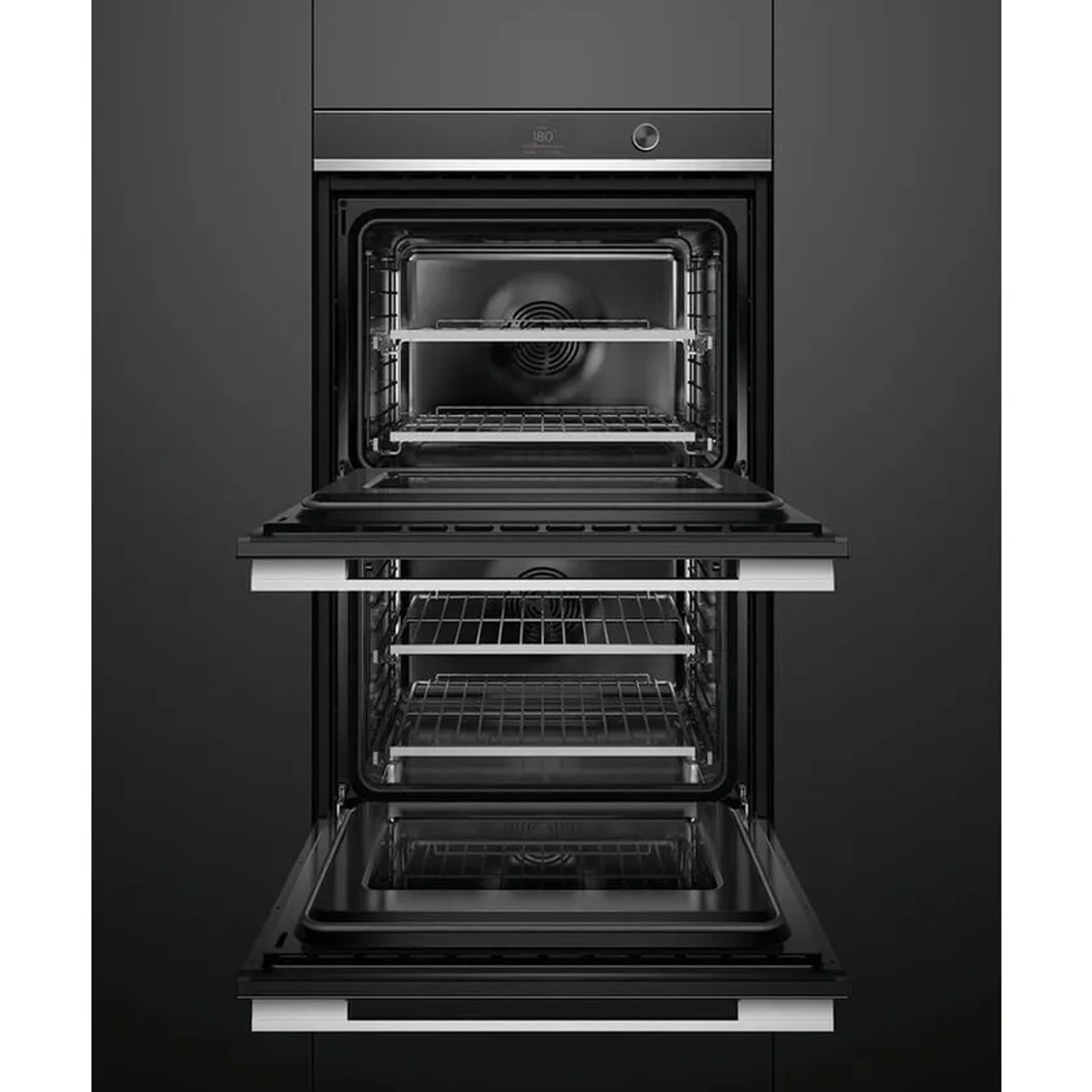 OB76DDPTDX2 - 76cm Pyrolytic Double Oven - Stainless Steel