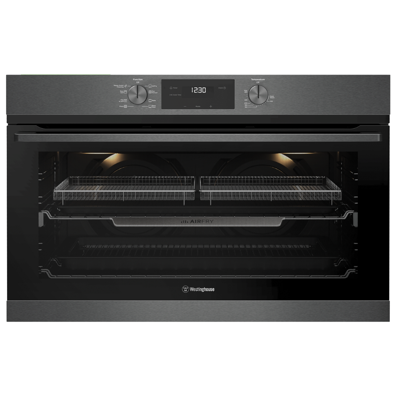 WVE9516DD 90cm Multi-Function Oven with AirFry Dark Stainless Steel