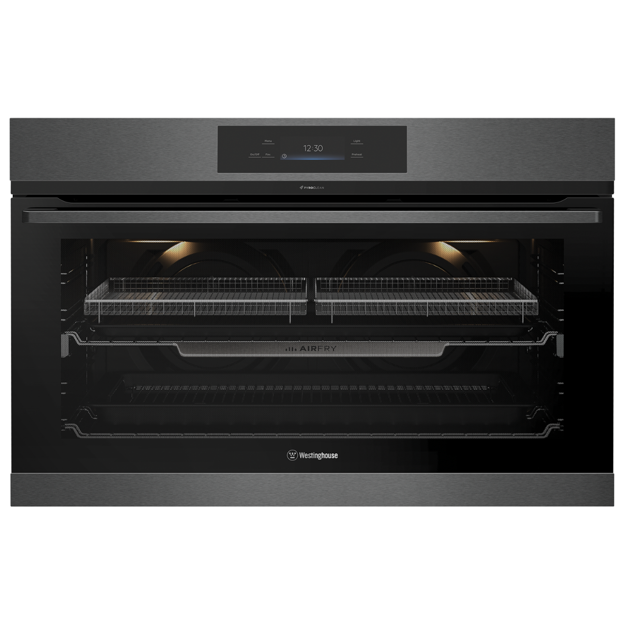 WVEP9917DD - 90cm Multi-Function Pyrolytic Oven and SteamBake - Dark Stainless Steel