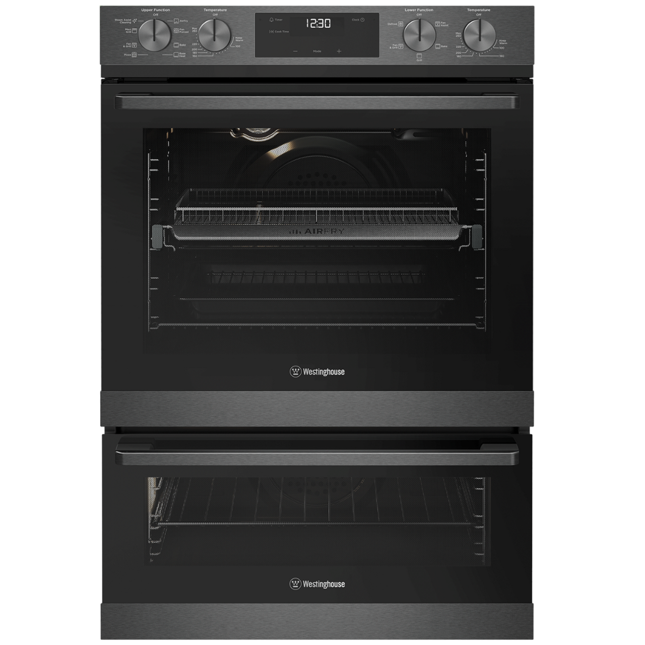WVE6526DD 60cm Multi-Function Double Oven Dark Stainless Steel