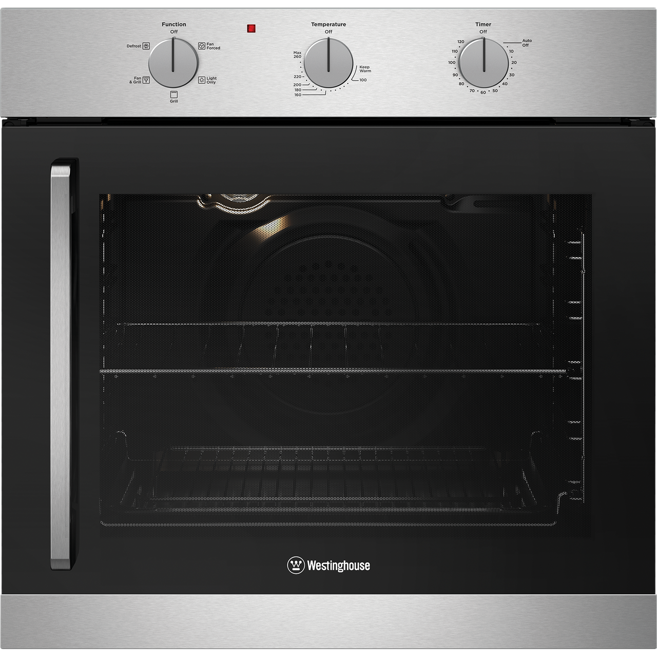 WVES6314SD – 60cm multi-function Oven with Side Opening door – Stainless Steel