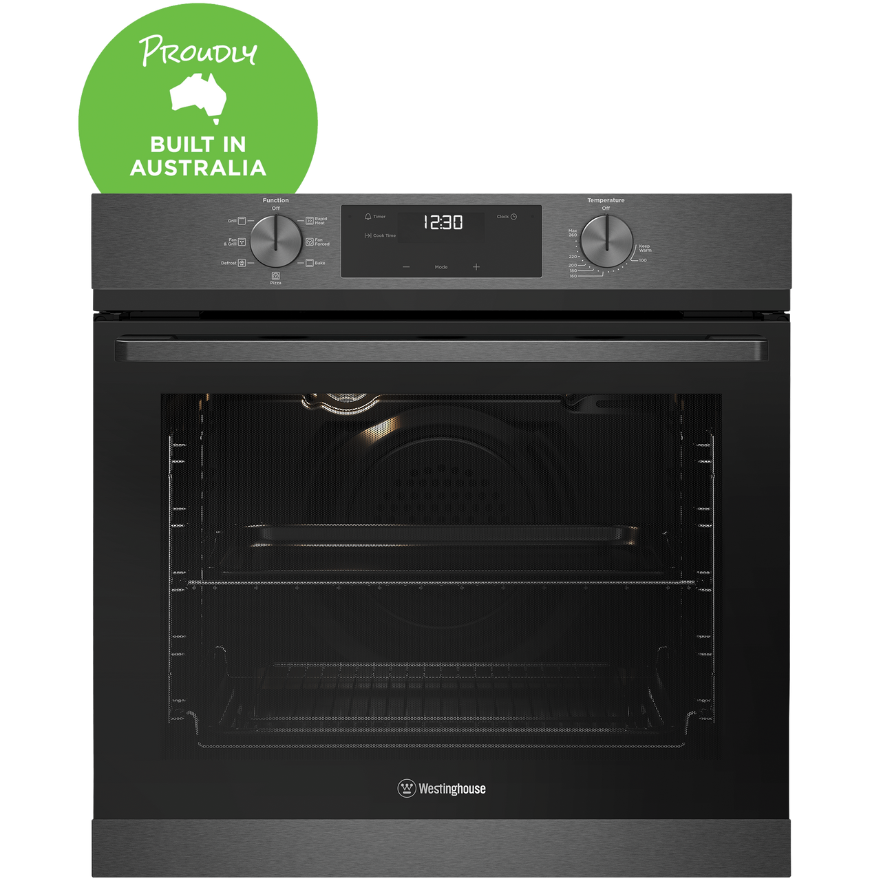 WVE6515DD – 60cm Multi-Function Oven – Dark Stainless Steel