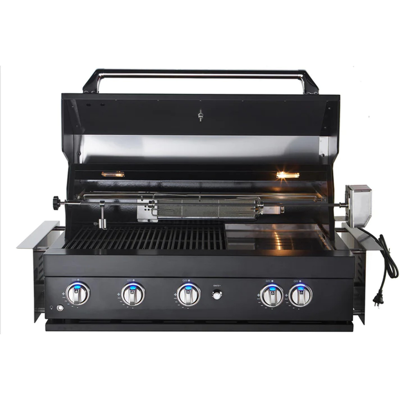 SIRBG3101BLK – Built-in 5 Burner Gas BBQ in – Black