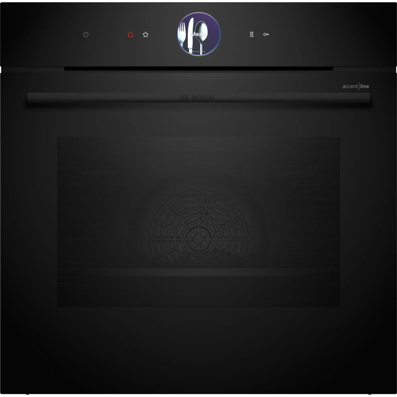 HBG976MB1A - Series 8 Accentline 60cm Built-in Multifunction Oven - Black