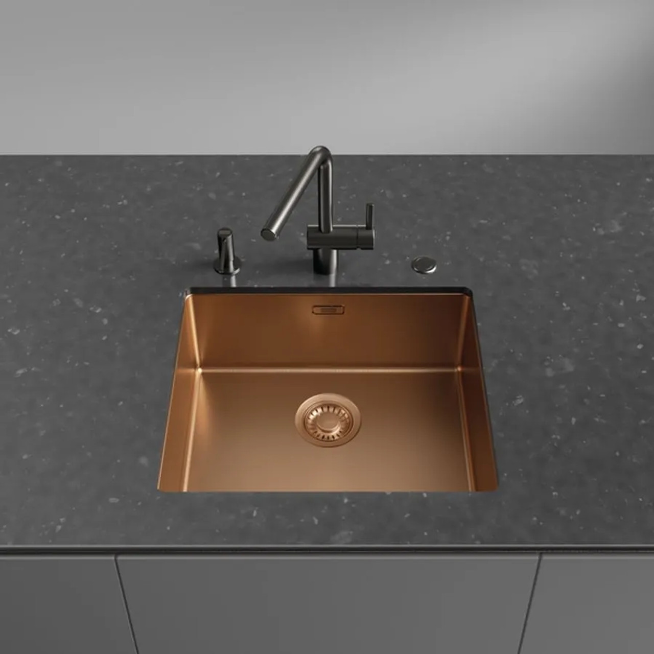 BXM21050CP – Mythos Masterpiece Single Bowl Sink – Copper