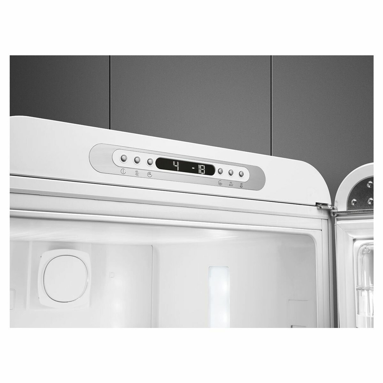 FAB32RWH5AU FAB 50's Style 331L Bottom Mount Refrigerator White