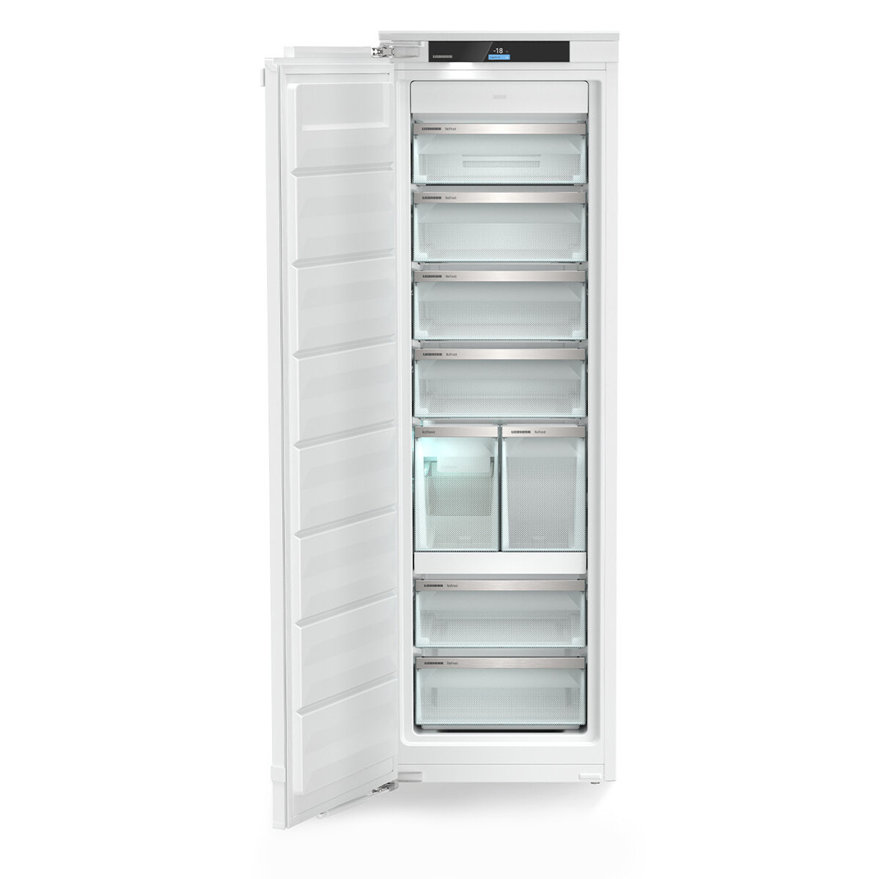 SIFNH5188LH - Liebherr 213L Integrated Upright Freezer with NoFrost Left Hinge - White