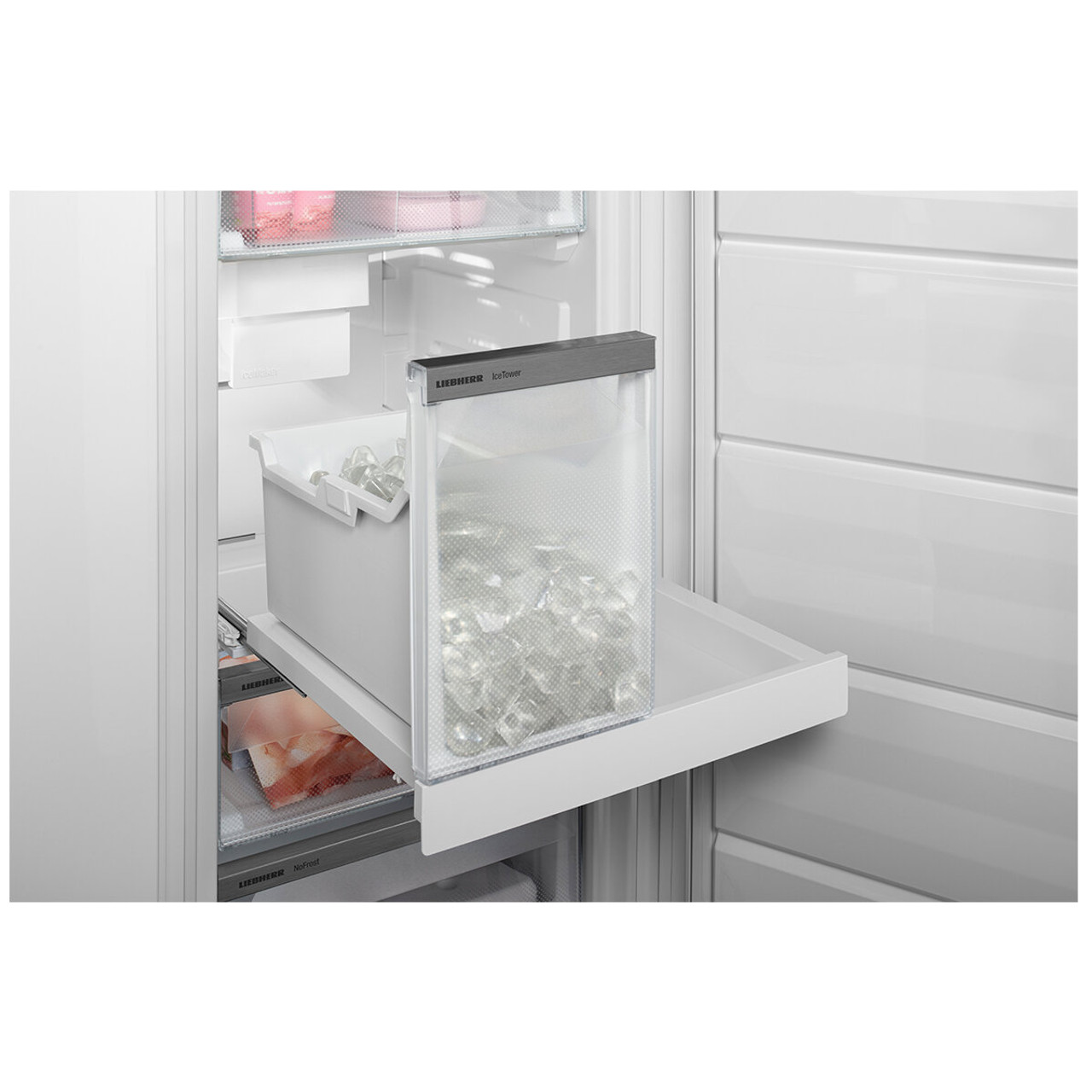 SIFNH5188LH - Liebherr 213L Integrated Upright Freezer with NoFrost Left Hinge - White