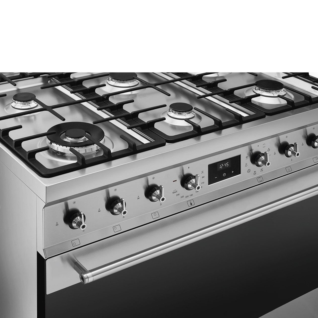 CSP9GMXA2 - Smeg 90cm Freestanding Pyrolytic Oven/Stove - Stainless Steel 