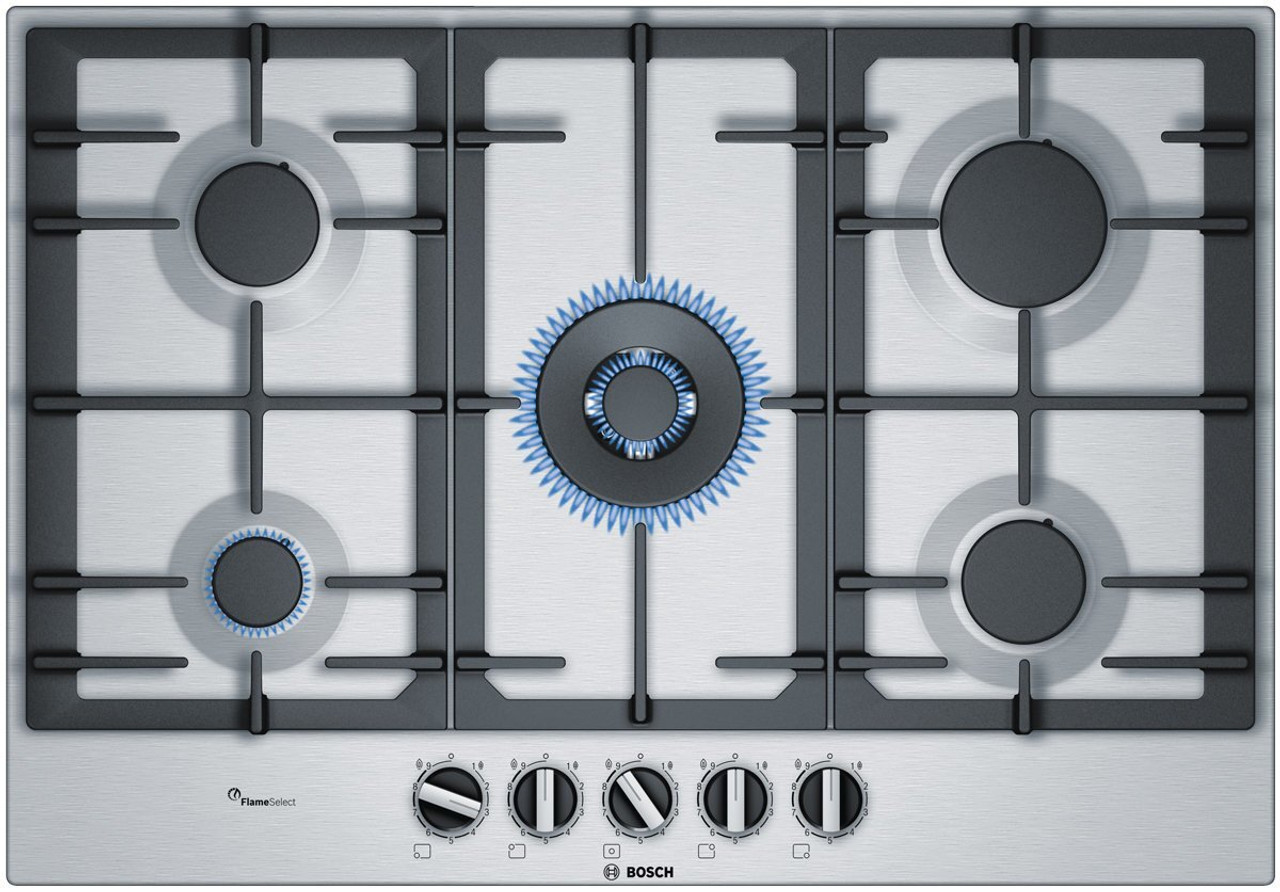 Bosch Serie 6 75cm Natural Gas Cooktop