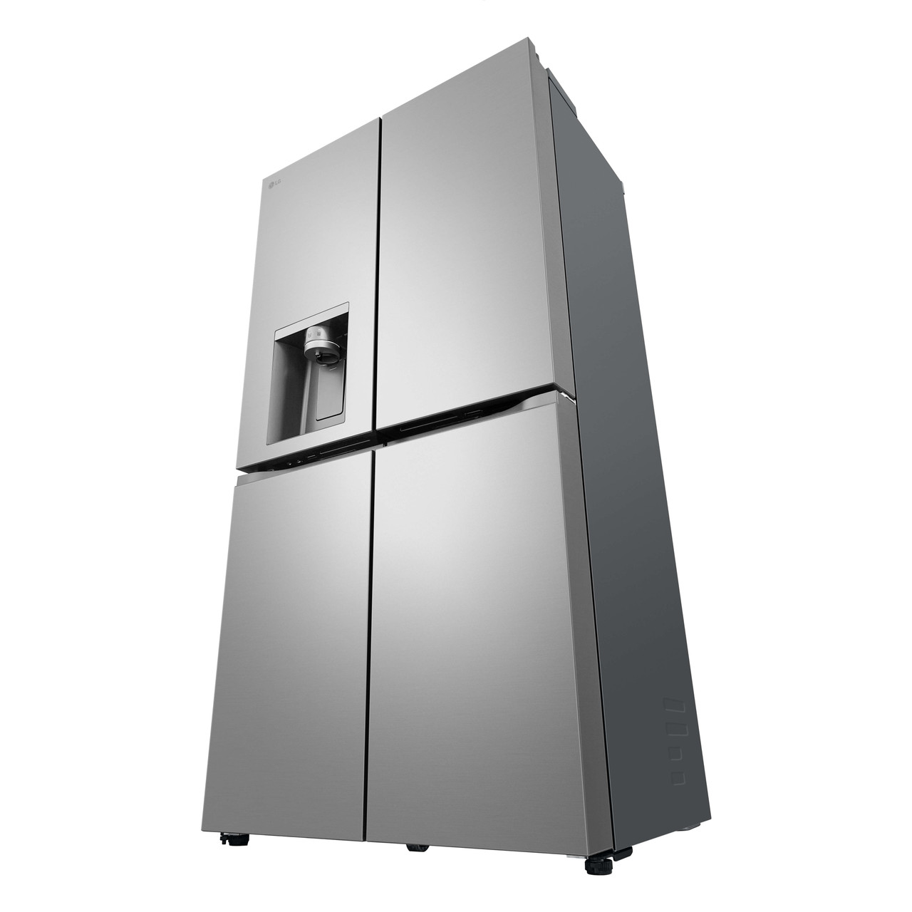 French Door Fridge With Ice And Water Stainless Steel 