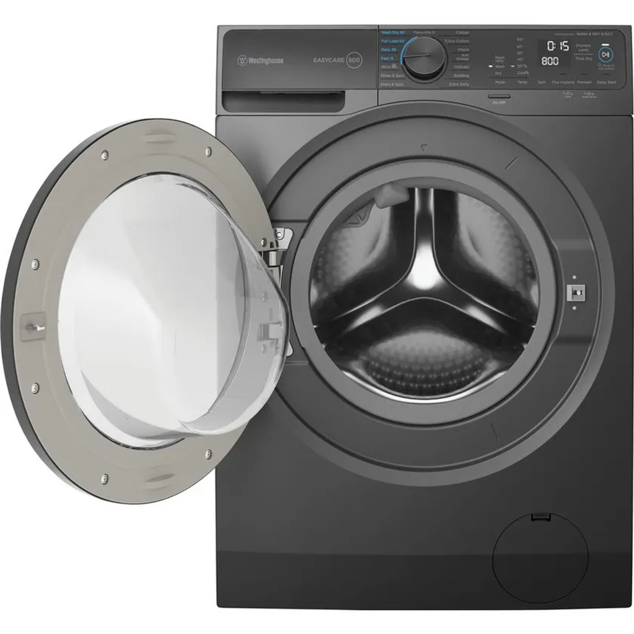 WWW9024M5SA - 9kg Front Load Washing Machine With 5kg Dryer - Grey
