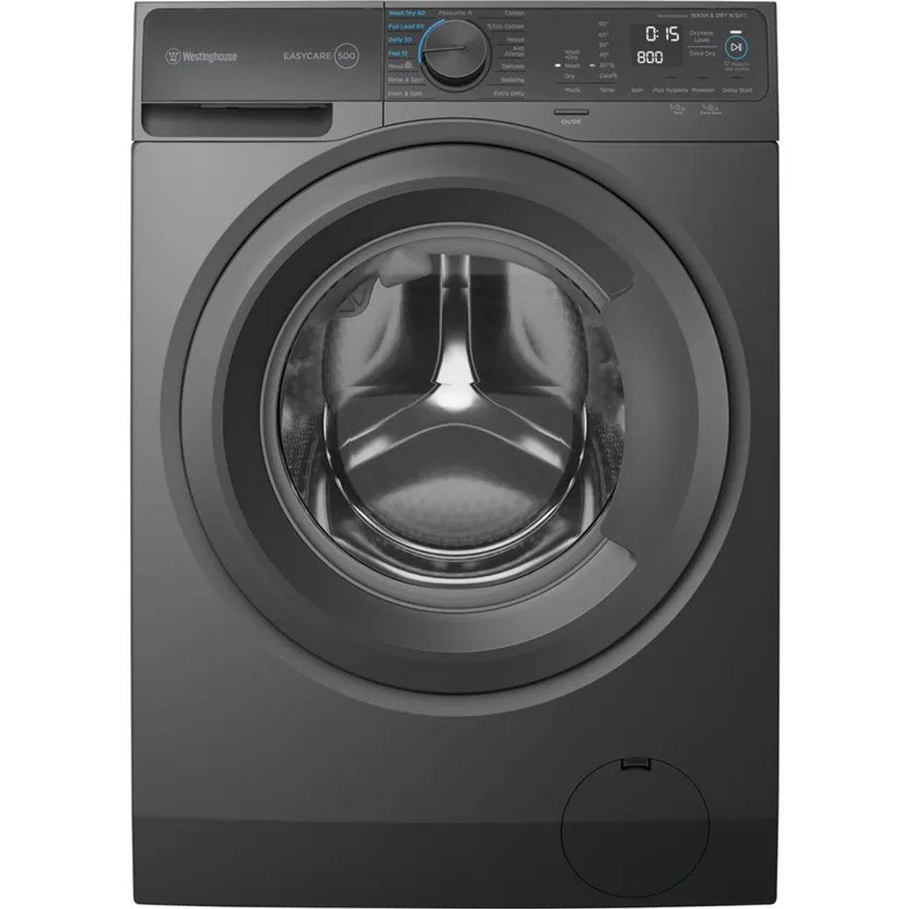 WWW9024M5SA - 9kg Front Load Washing Machine With 5kg Dryer - Grey