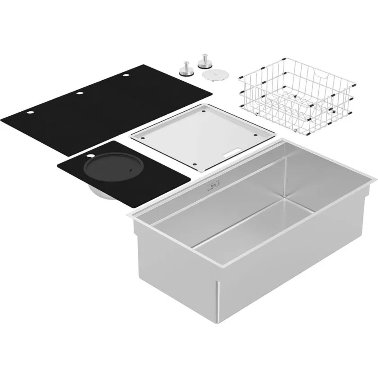 Abey  Boutique Piazza Plus Single Bowl Stainless Steel Sink 