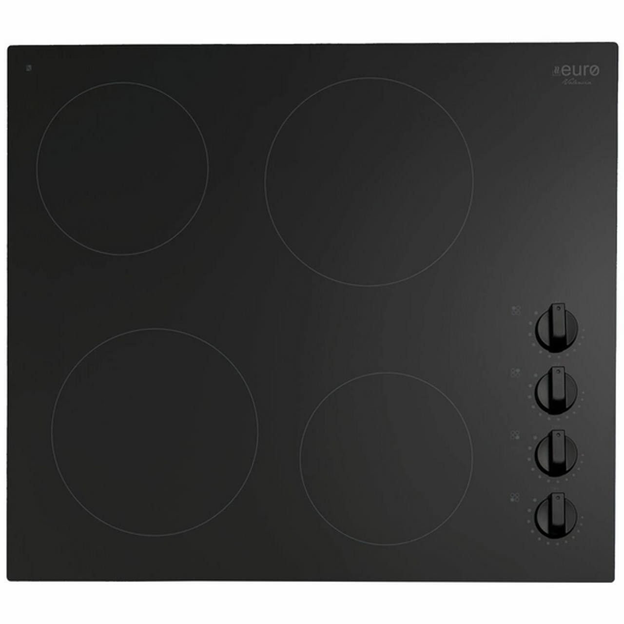 ECT600CB  - 60cm 4 Zone Electric Cooktop - Black