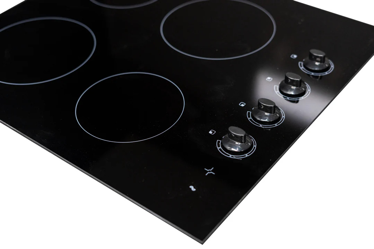 ECT600CB  - 60cm 4 Zone Electric Cooktop - Black