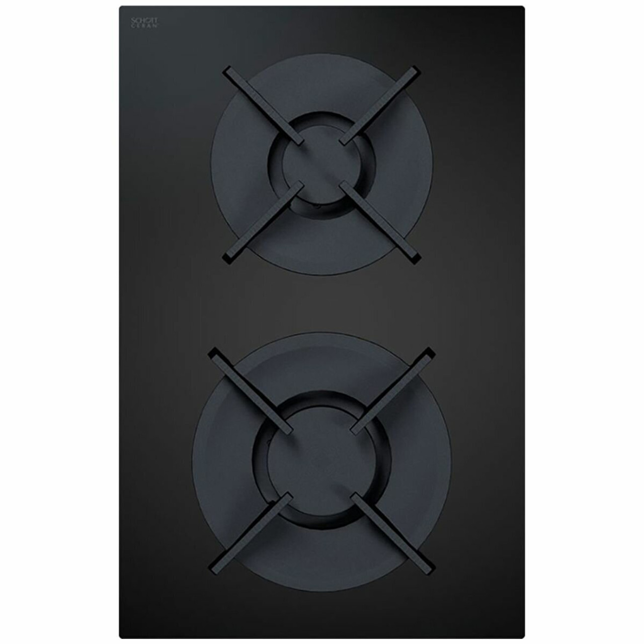CKA2FIG - Classic 2.0 Set Induction and Gas Cooktop with Integrated Ventilation System - Black