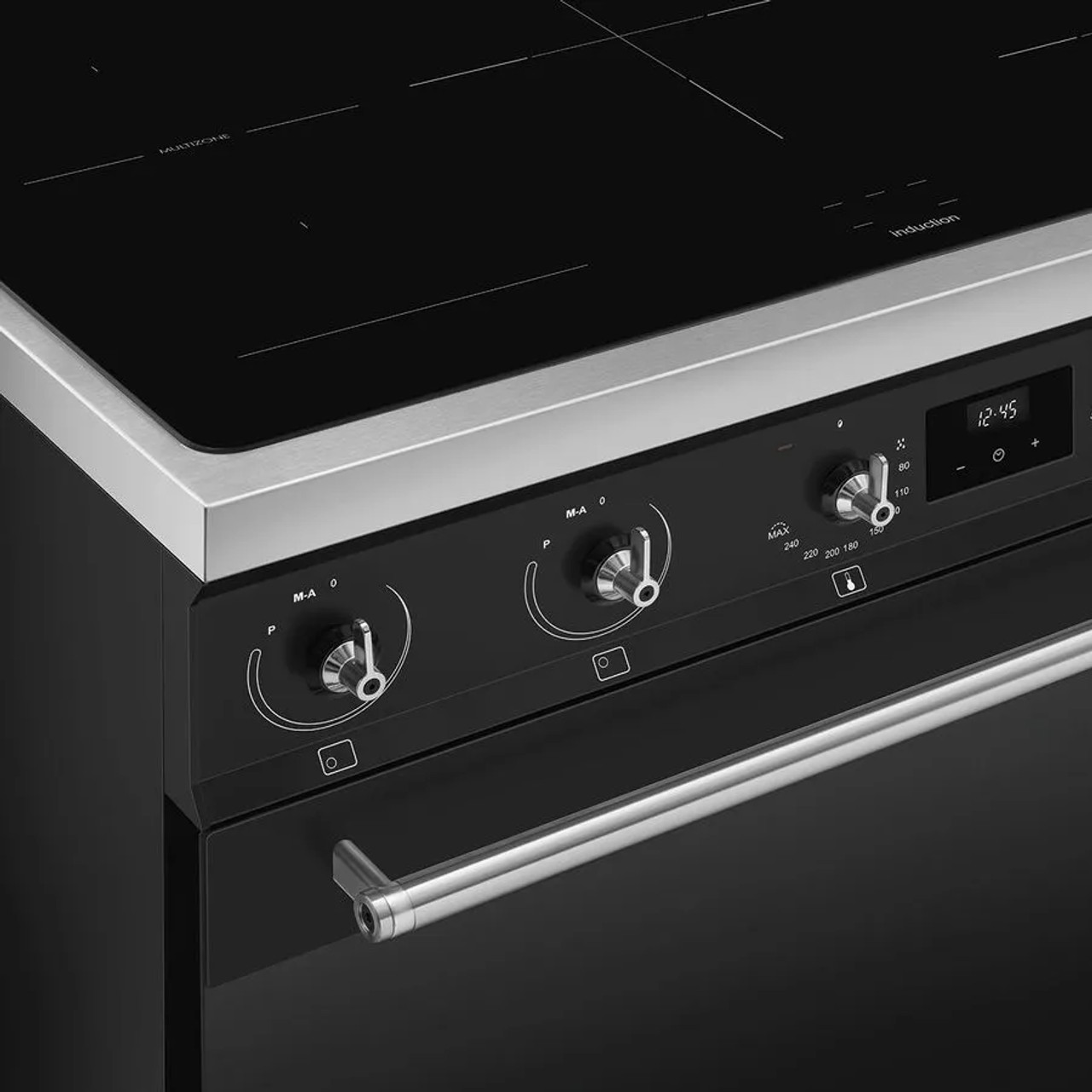 C9IMMB2 - 90cm Classic Matte Black Freestanding Cooker - Black 