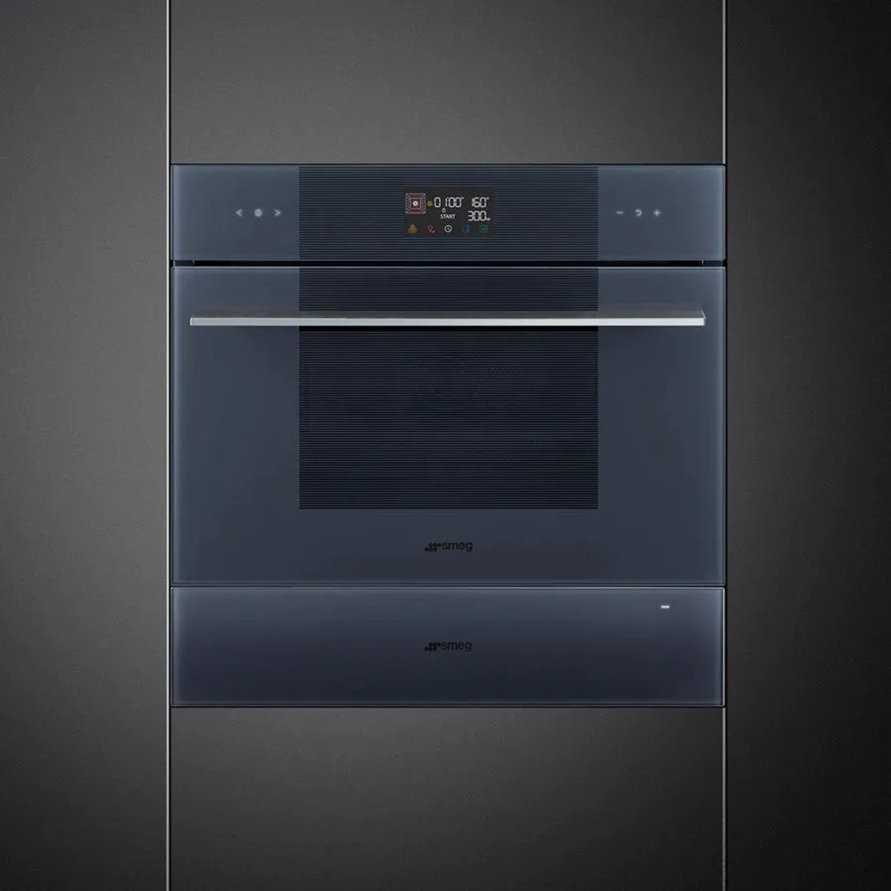 SOA4102M1G - Linea Compact Speed Oven - Neptune Grey