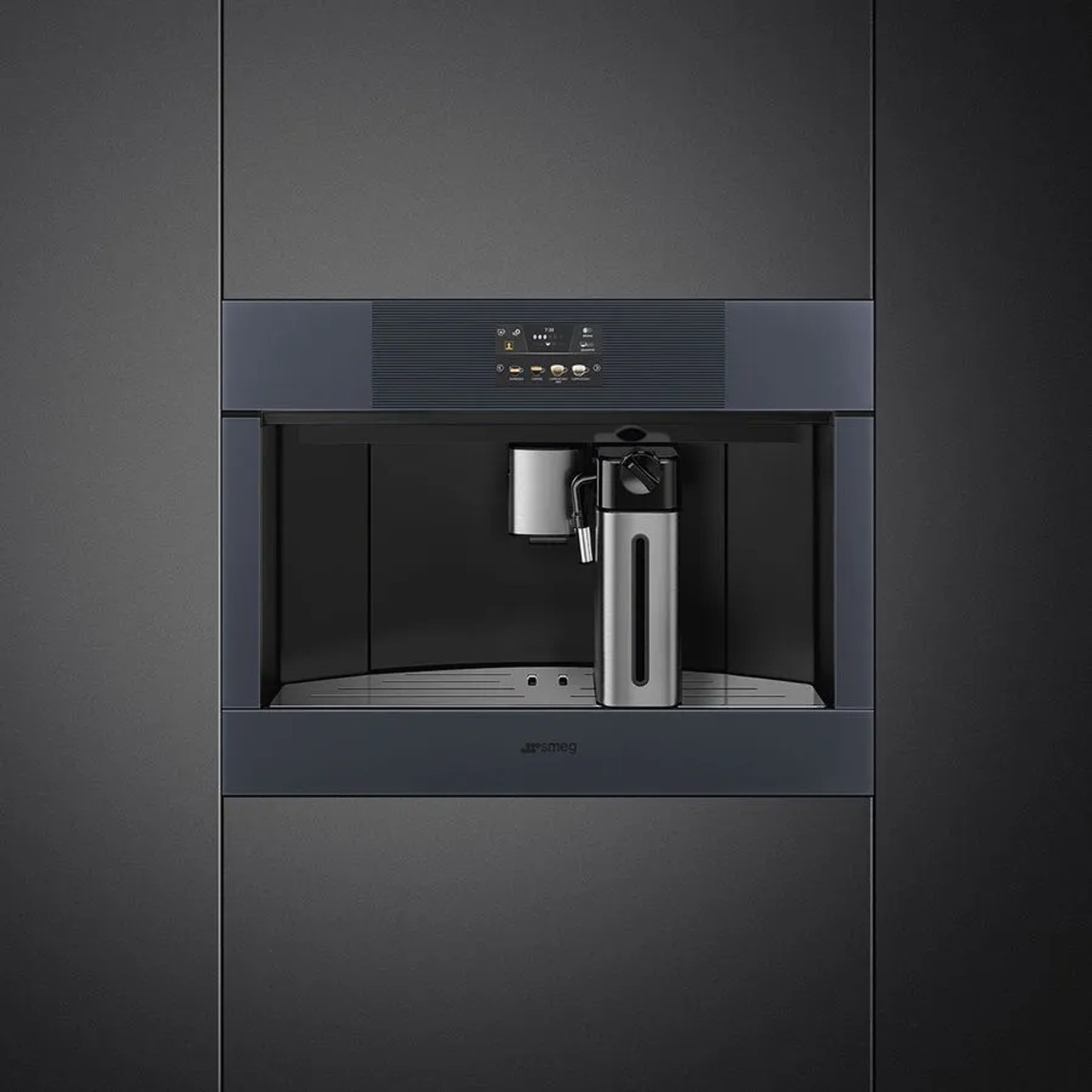 LINEA NEPTUNE GREY BUILT IN COFFEE MACHINE