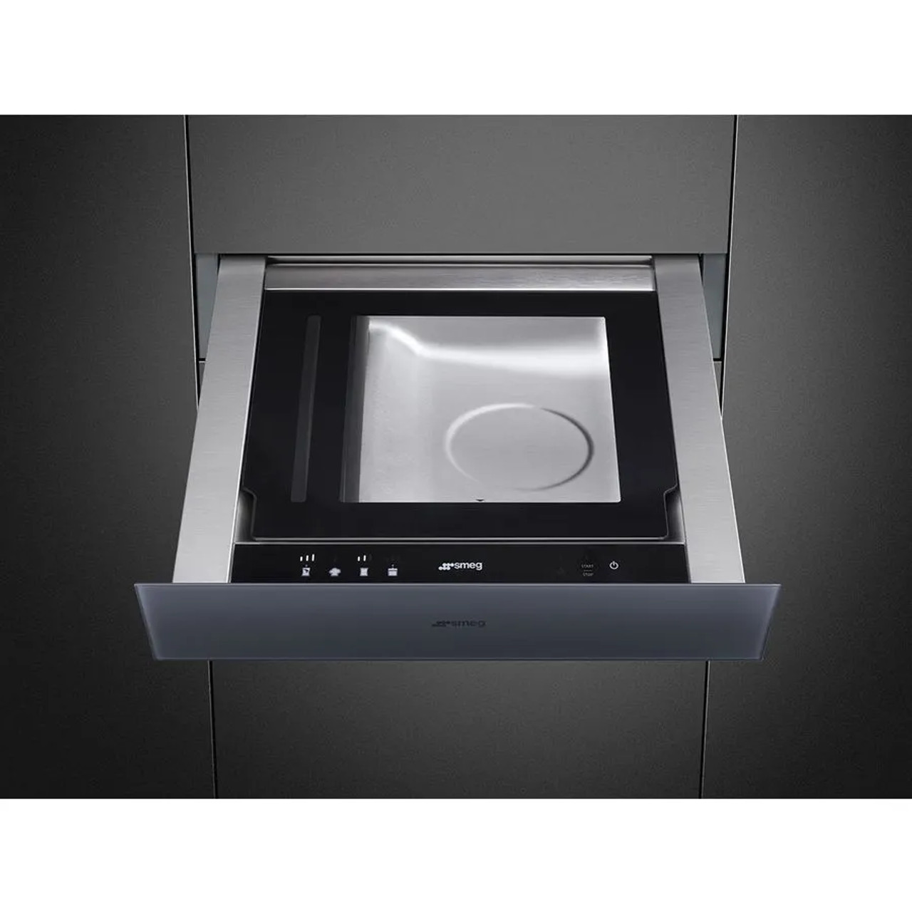 Linea 15cm Neptune Grey Vacuum Drawer 