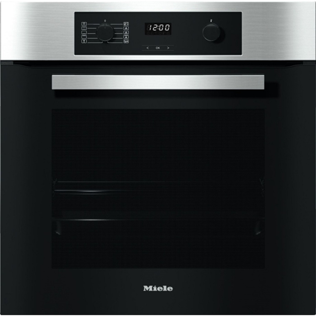 H2861BPCS - 60cm 9 Function Built-In Oven - Clean Steel 