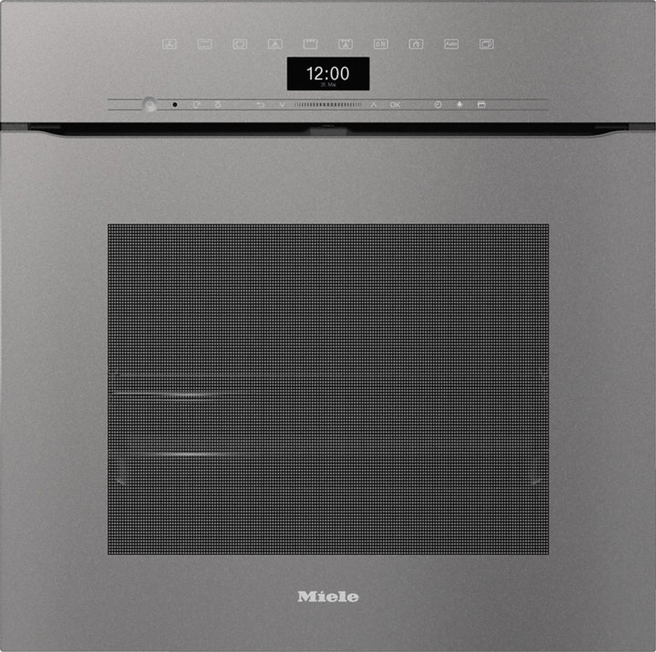 H7464BPGG - 60cm Pyro Oven Vitroline - Graphite Grey 