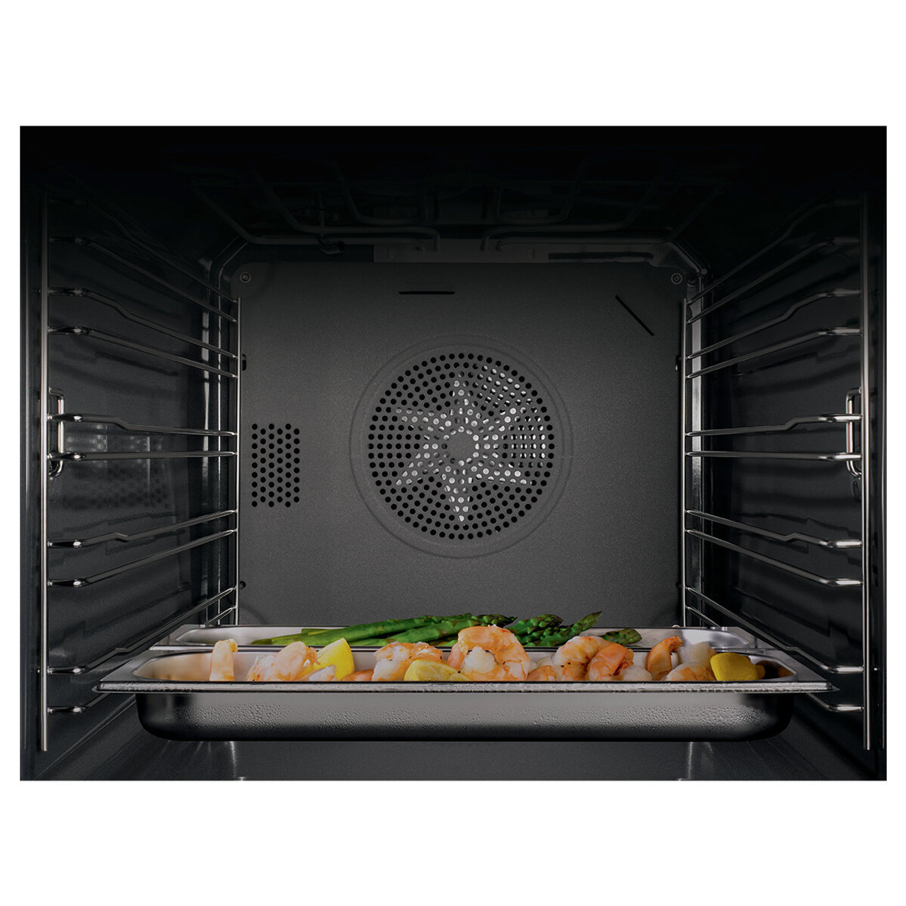 Vitroline Steam Combi Oven Black 