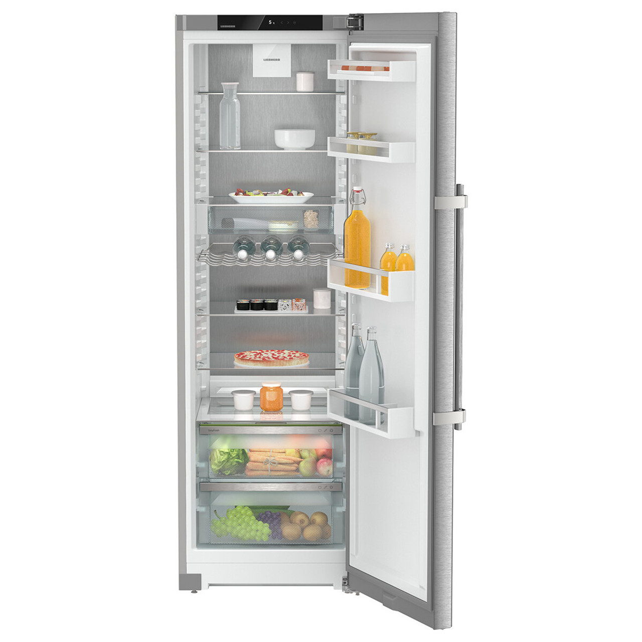 SRSDH5220 - 332L Upright Fridge With Easyfresh And Supercool - Stainless Steel