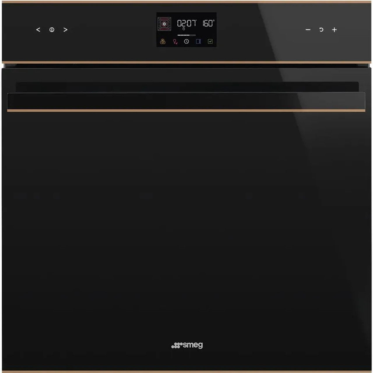 SOPA6602TNR - Dolce Stil Novo 60cm Pyrolytic Oven - Black