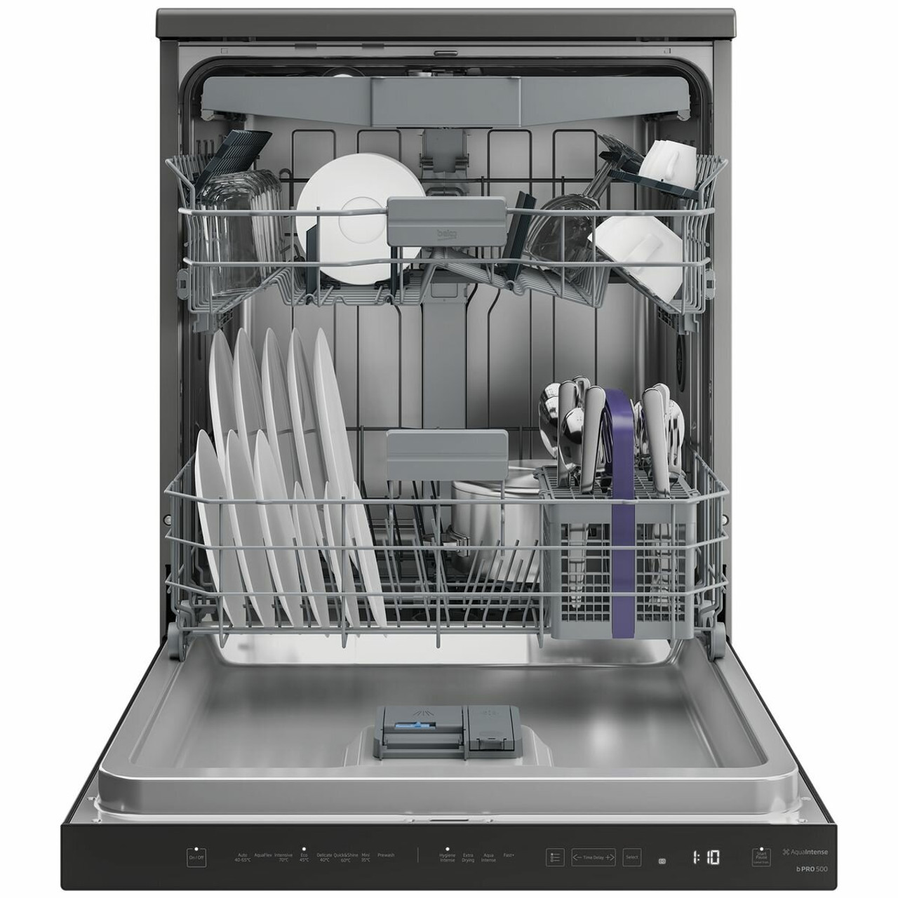 BDF1640DX - 60cm Freestanding Dark Stainless Steel Dishwasher - Dark Stainless Steel