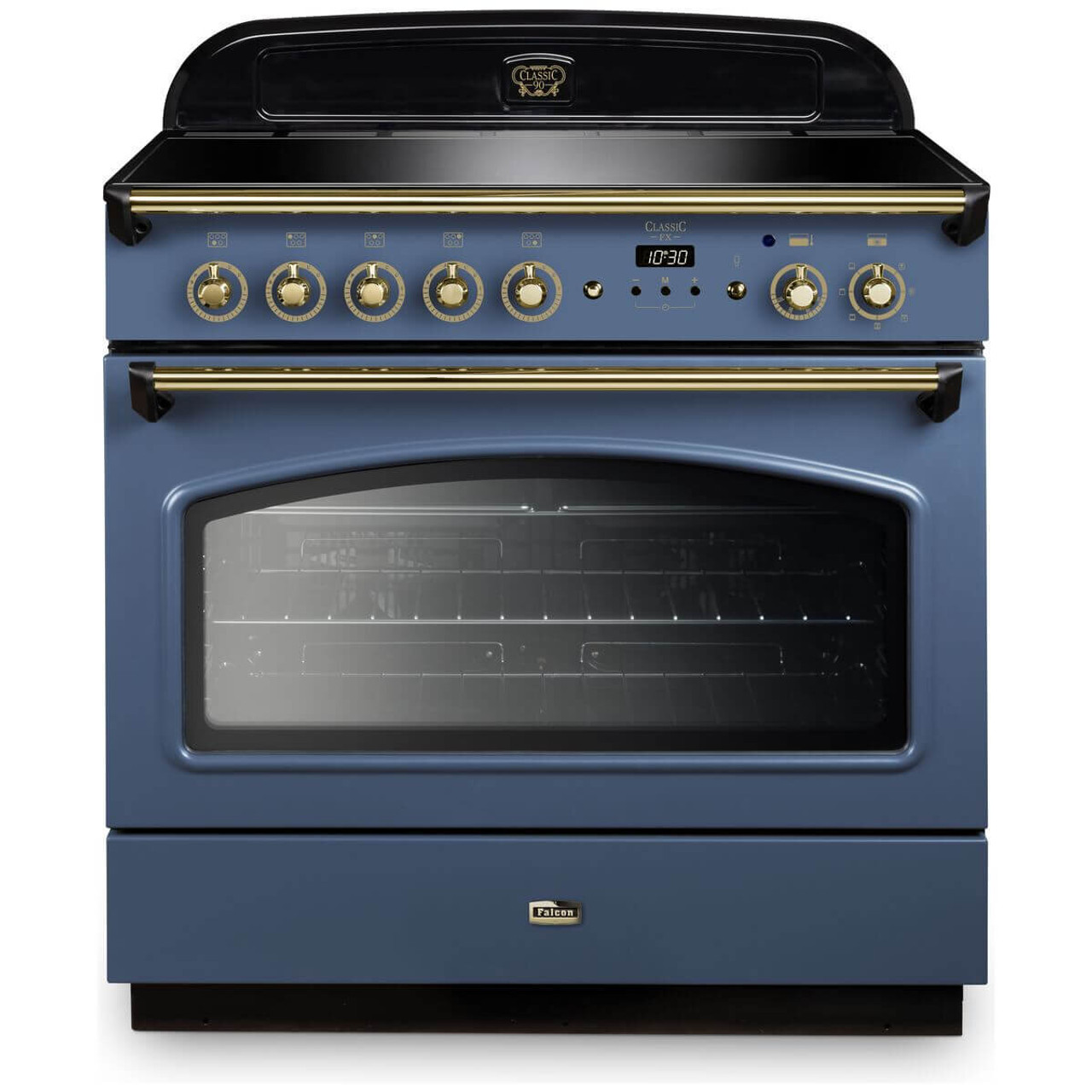 CLA90FXEISBBR - Classic Fx 90cm Induction Freestanding Oven/Stove - Stone Blue 