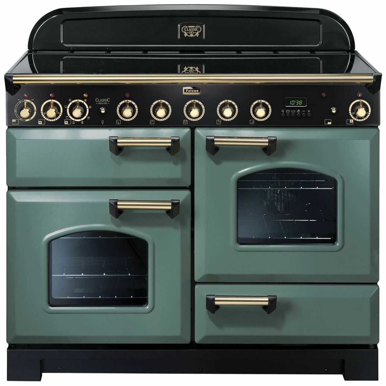 CDL110EIMGBR - Classic Deluxe 110cm Freestanding Induction Oven/Stove - Green