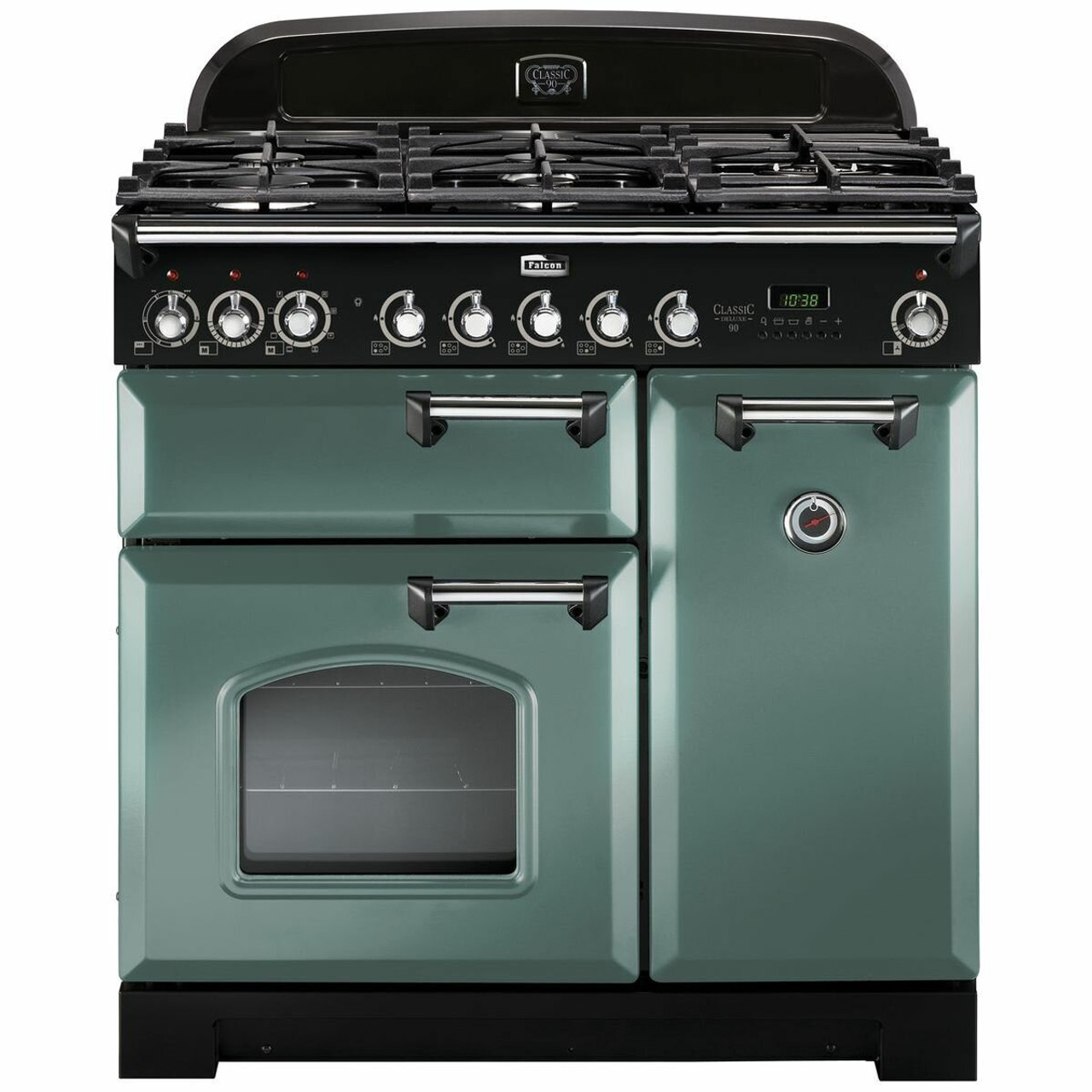 CDL90DFMGCH - 90cm Classic Deluxe Freestanding Dual Fuel Oven/Stove  - Green