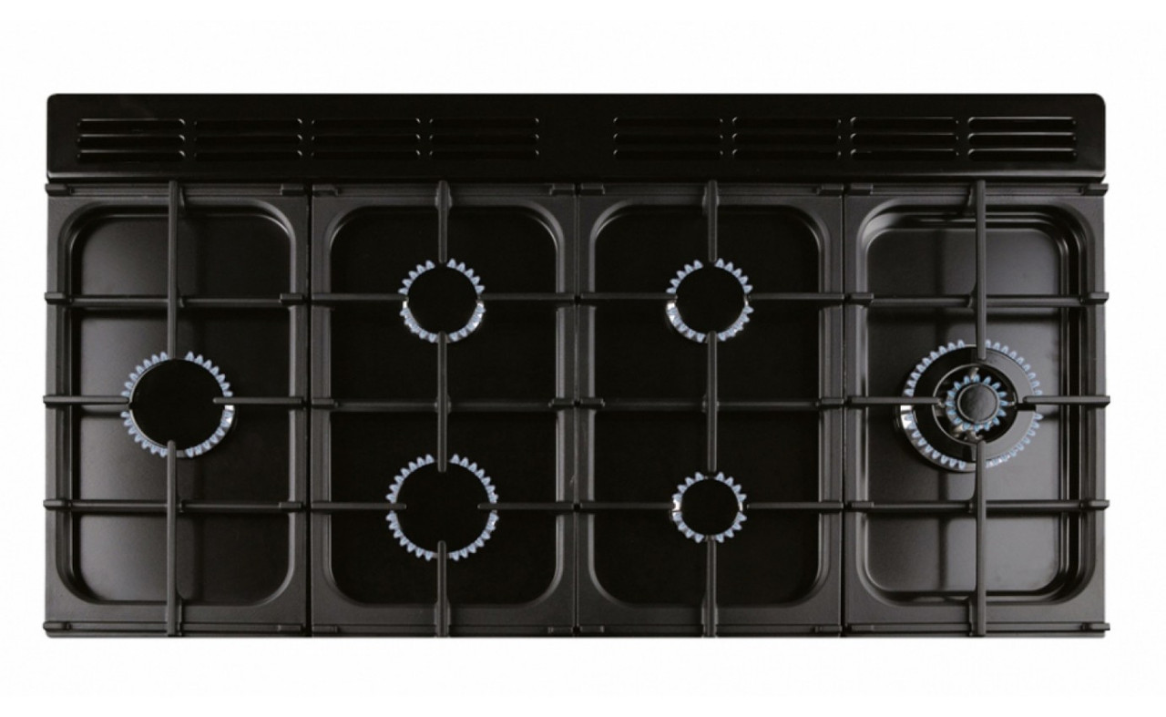 CLA110DFFBLCH - 110cm Classic Dual Fuel Upright Cooker - Black