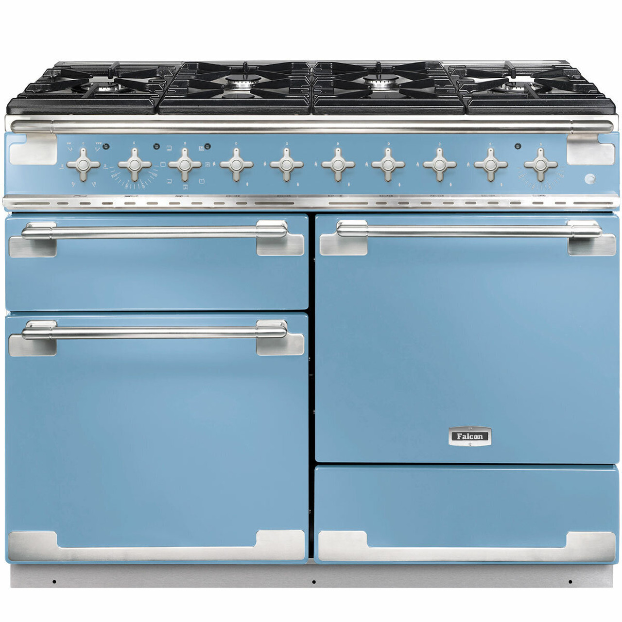 ELS110DFCAN - 110cm Elise Freestanding Dual Fuel Oven/Stove - Blue