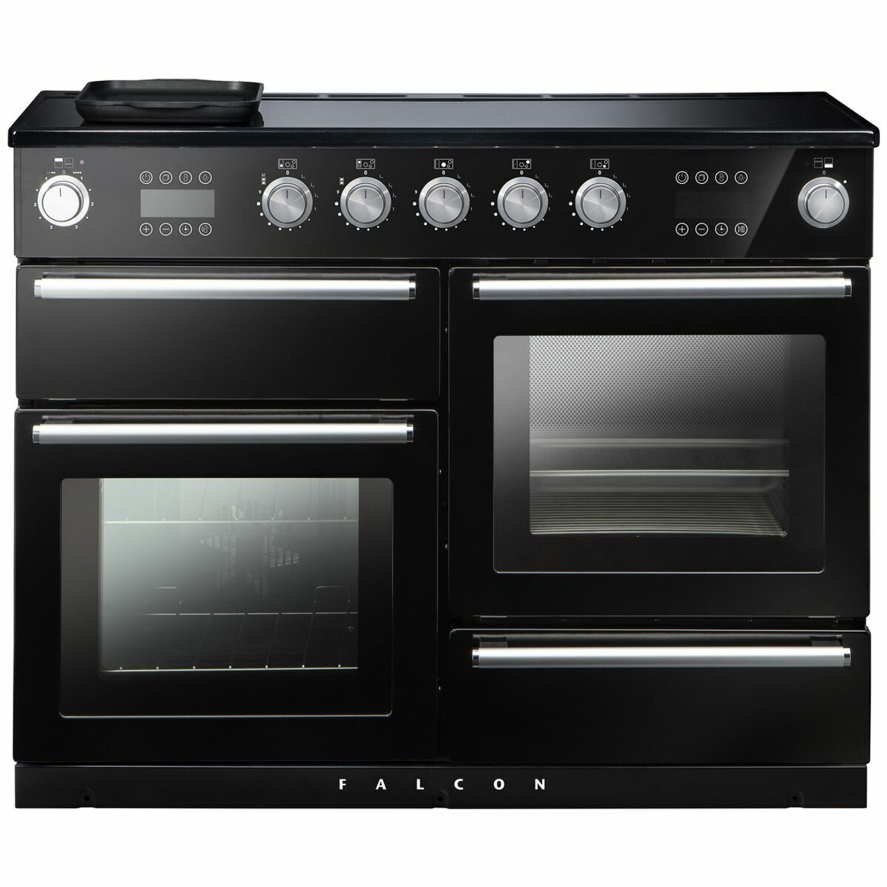 NEX110SOEIBLCH -    Nexus Steam 110cm Freestanding Electric Oven/Stove - Black 