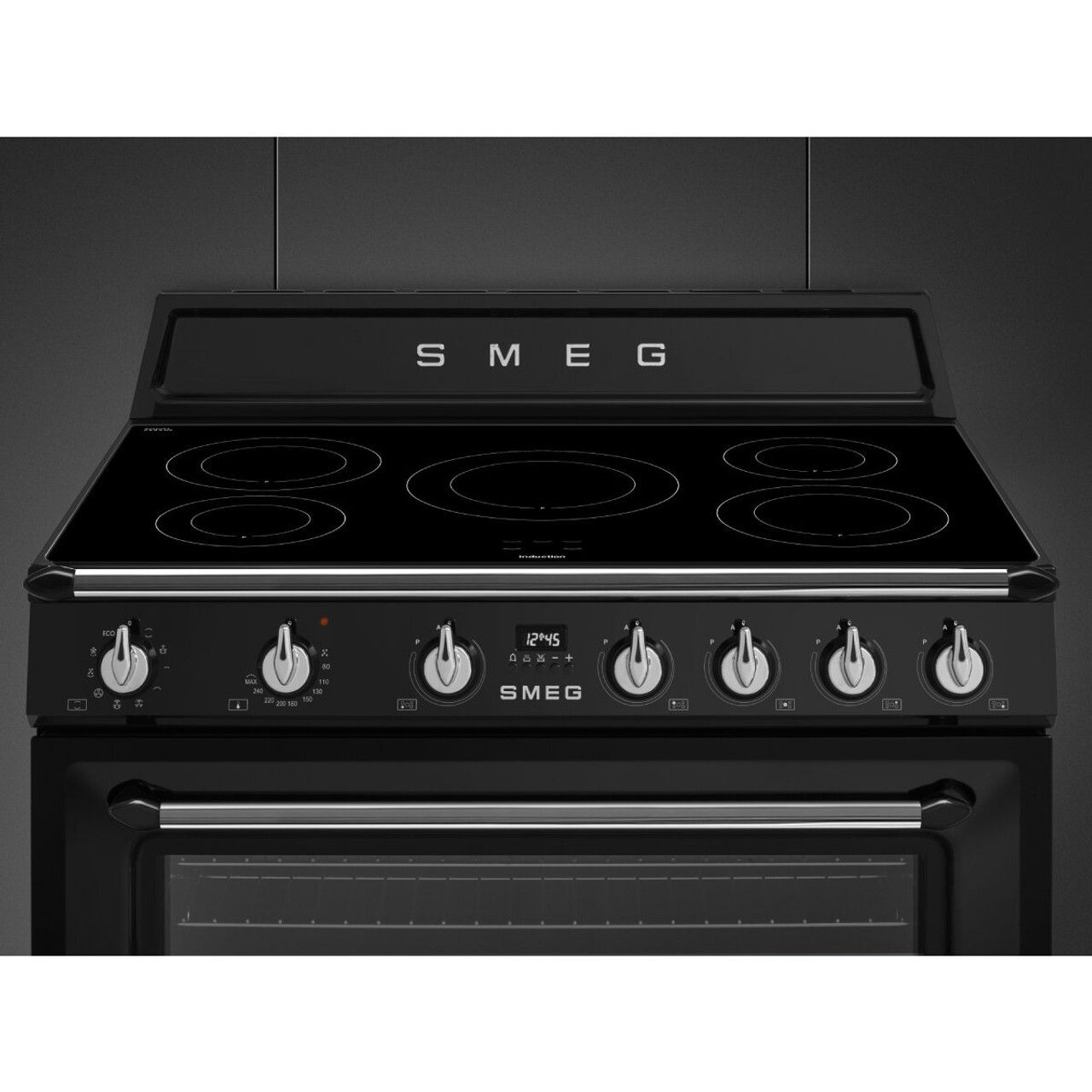 TR90IBL2 - 90cm Victoria Freestanding Cooker With Induction Hob - Black 