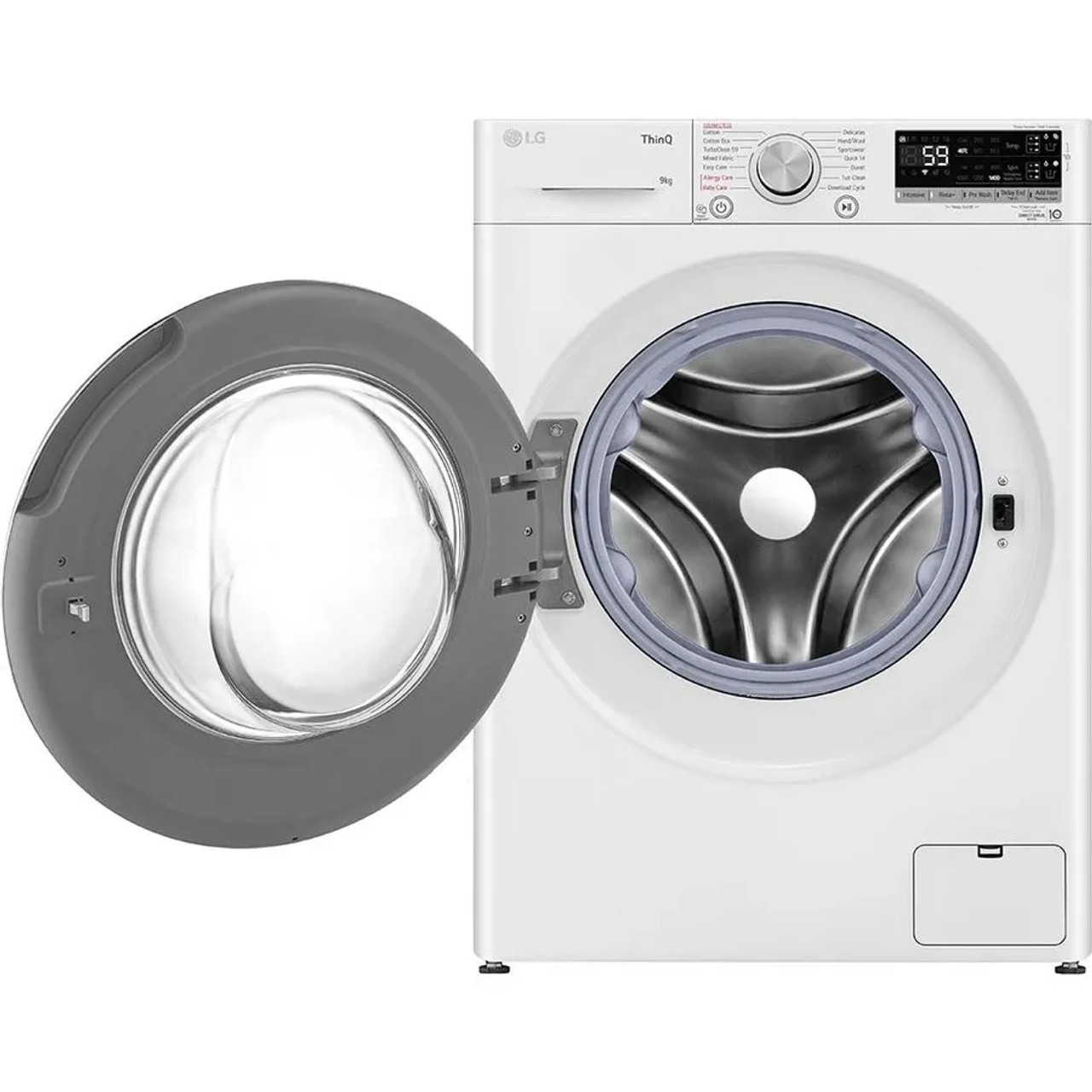 WV61409W - Series 6 9kg Front Load Washing Machine - White