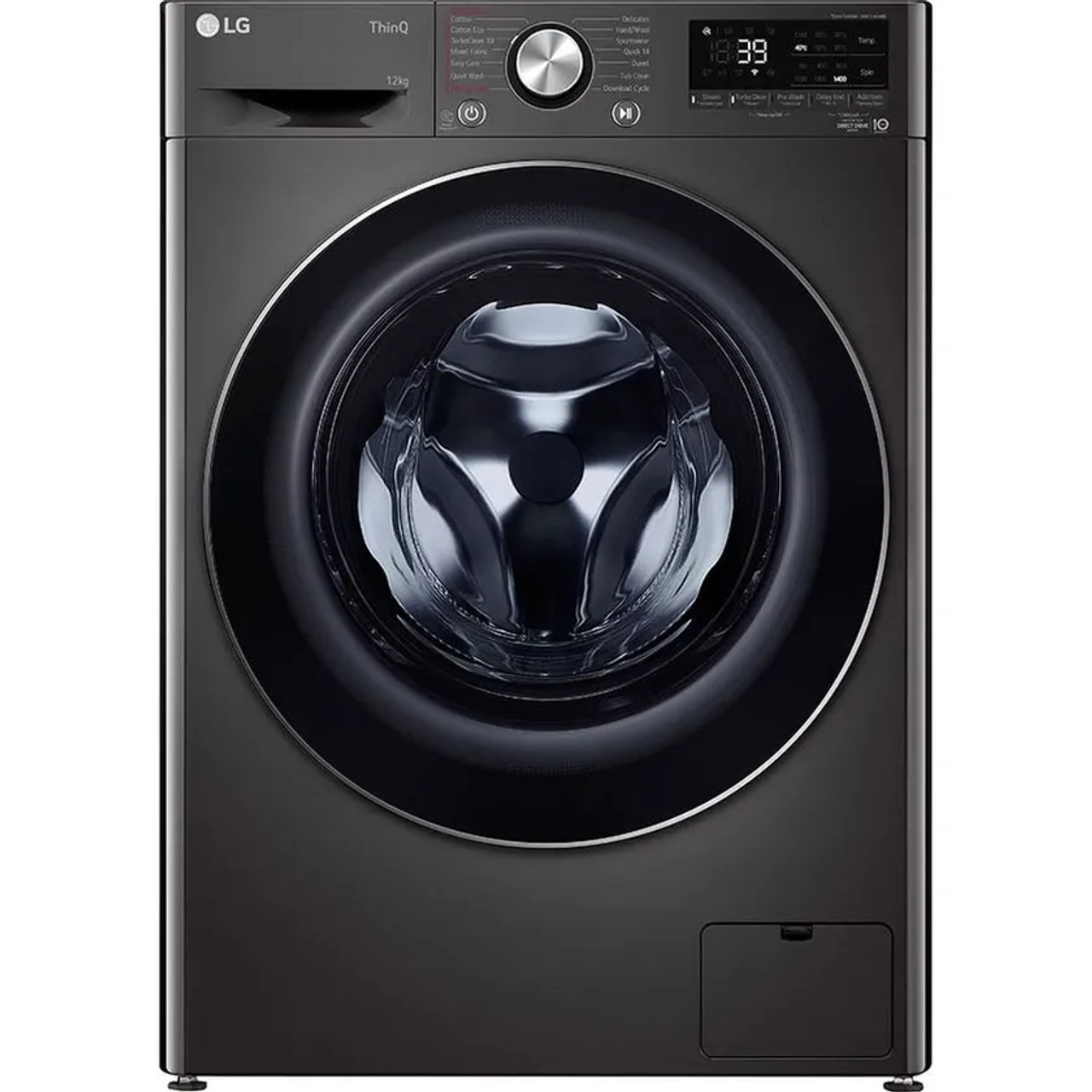 WV91412B - Series 9 12kg Front Load Washing Machine - Black