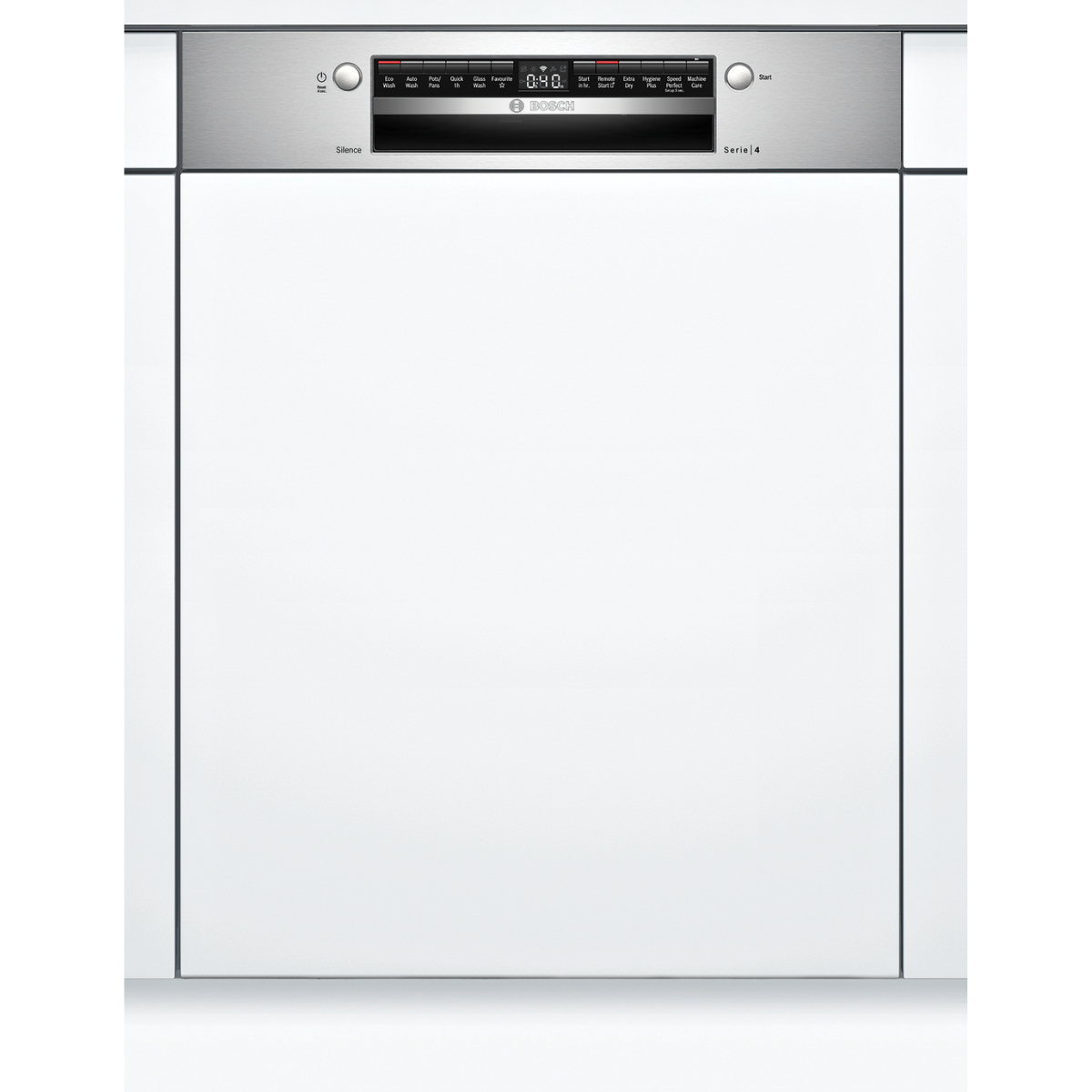 SMI4HTS01A - Serie 4 Semi Integrated Dishwasher -  Stainless Steel