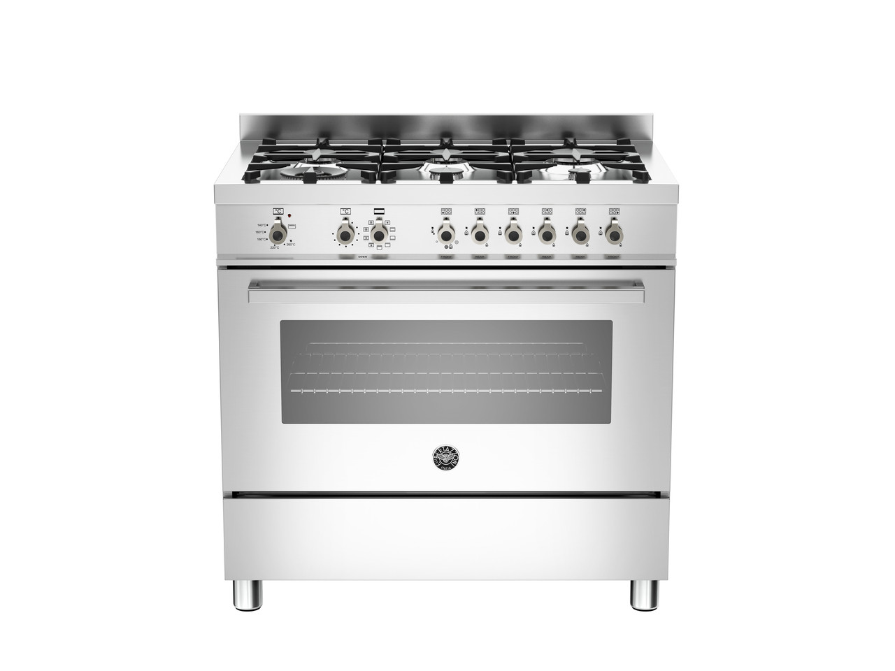 PRO906MFESXE 90cm 6 Burner Electric Oven Stainless Steel