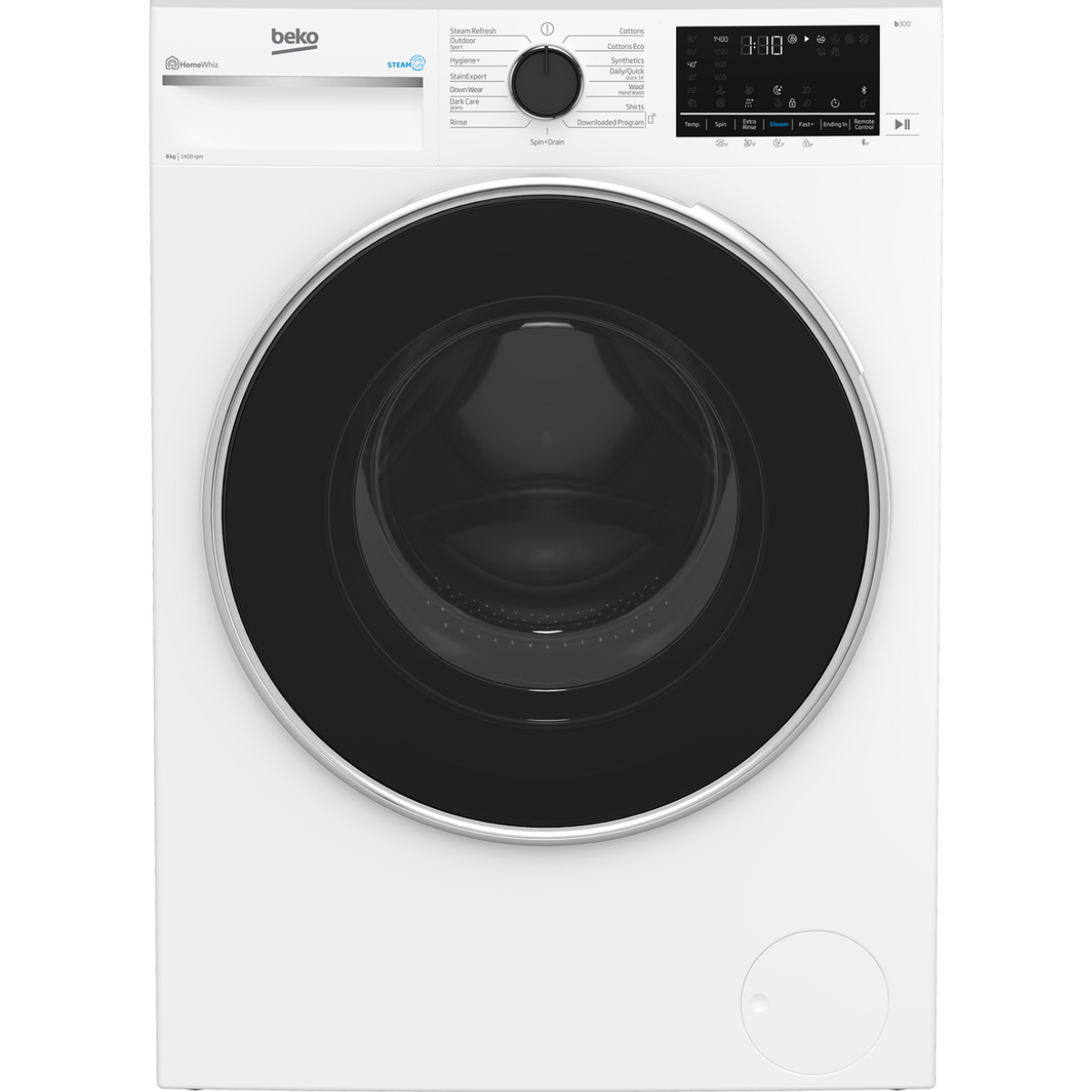 BFLB8020W 8kg Washing Machine with SteamCure & Bluetooth Connection