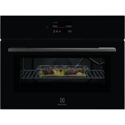 EVEM6847ZB 45cm Compact Combi Microwave Oven, Black