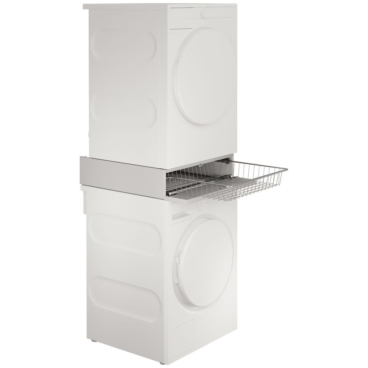 HB150W Laundry Stacking Kit Basket