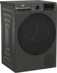 BDPB903SG 9 kg Sensor Controlled Wifi Connected Heat Pump Tumble Dryer with Steam