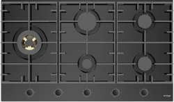 OCGG905WB 90cm Gas on Glass Cooktop
